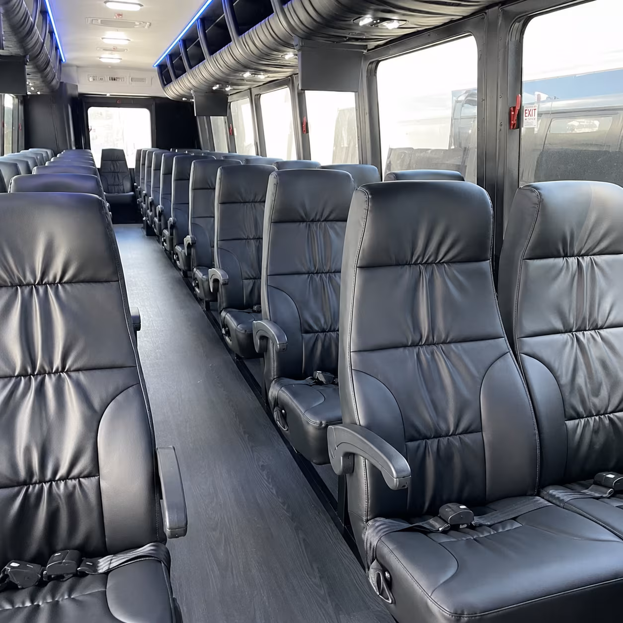 kirkland airport transportation onboard seating
