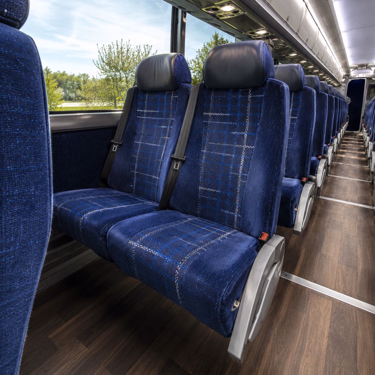 kirkland employee transportation onboard seating