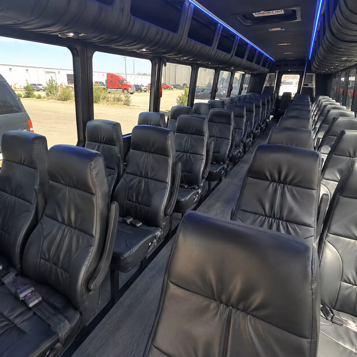 kirkland wedding transportation onboard seating