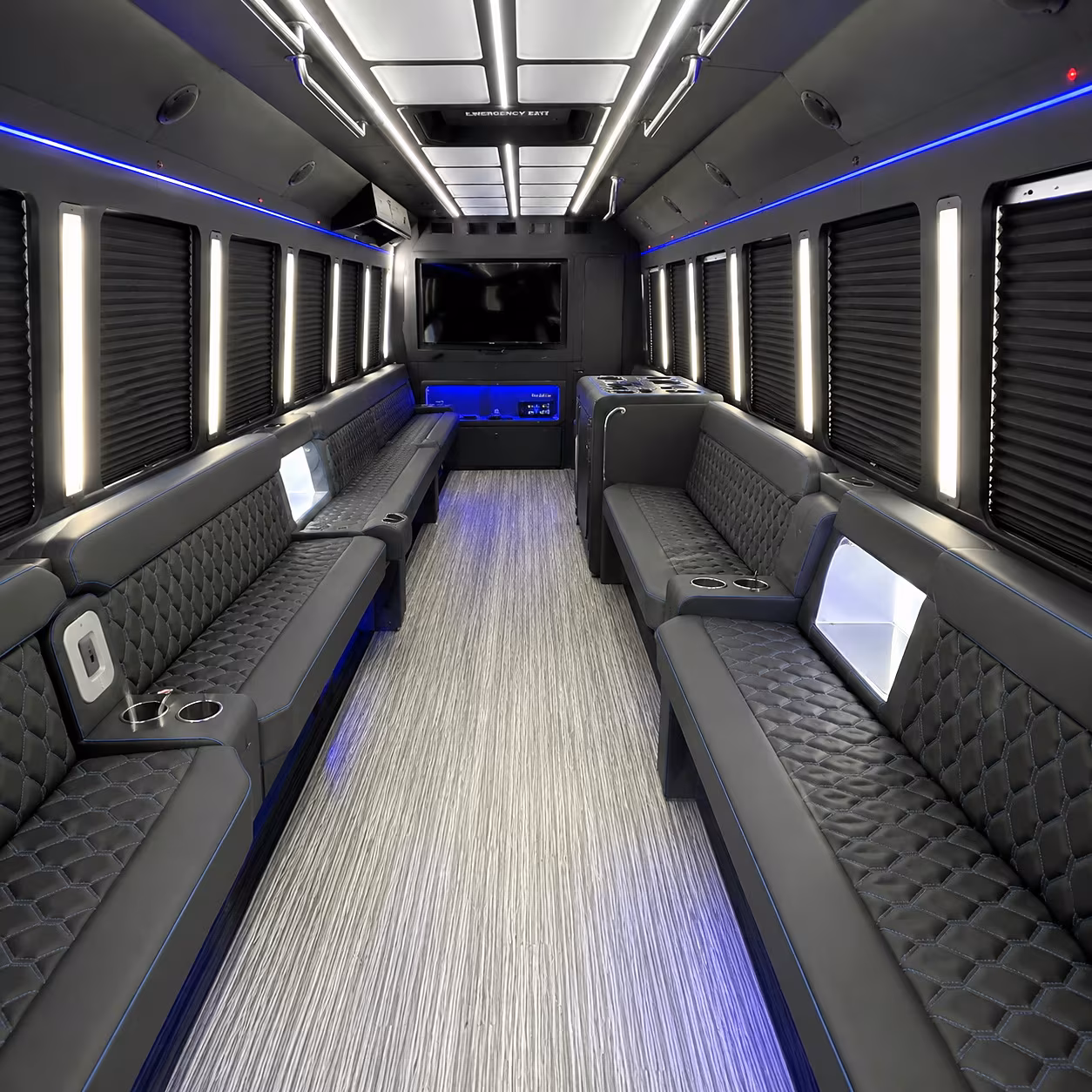 party buses for lake washington high school and juanita high school prom groups
